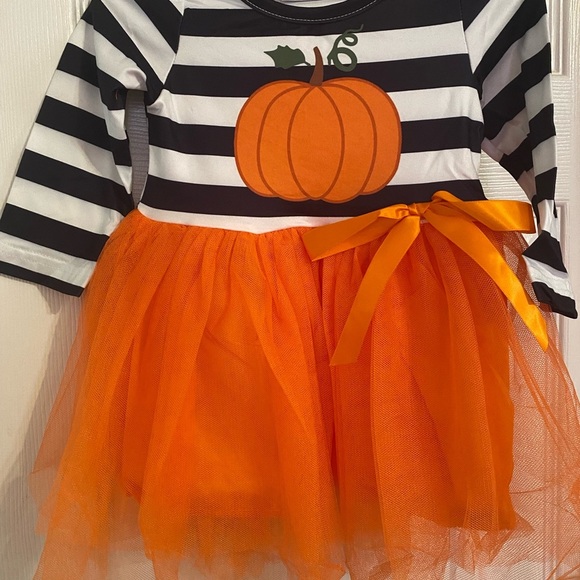 New Pumpkin Tutu Dress - Picture 9 of 16
